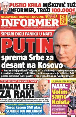 Informer - broj 1487, 16. mar 2017.