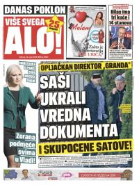 Alo - broj 3605, 10. mar 2018.