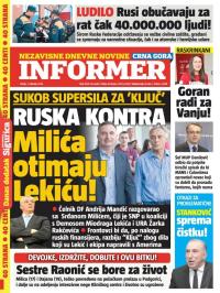 Informer CG - broj 1353, 7. okt 2016.
