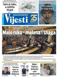Vijesti - broj 8565, 13. feb 2022.
