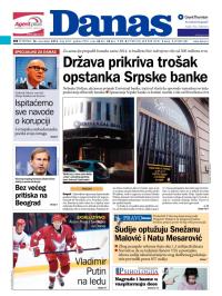 Danas - broj 6261, 20. nov 2014.