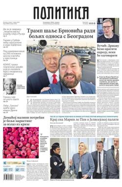 Politika - broj 39988, 1. apr 2025.