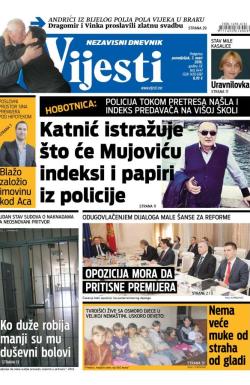 Vijesti - broj 6447, 7. mar 2016.