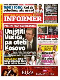 Informer - broj 1873, 21. jun 2018.