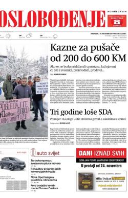 Oslobođenje - broj 25514, 6. dec 2017.