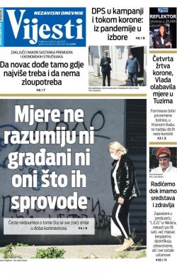 Vijesti - broj 7911, 14. apr 2020.