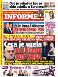 Informer - broj 1083, 20. nov 2015.