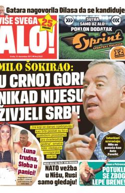 Alo - broj 3522, 13. dec 2017.
