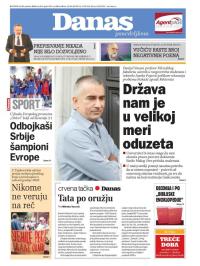 Danas - broj 8036, 30. sep 2019.