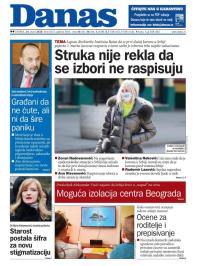Danas - broj 8212, 24. mar 2020.