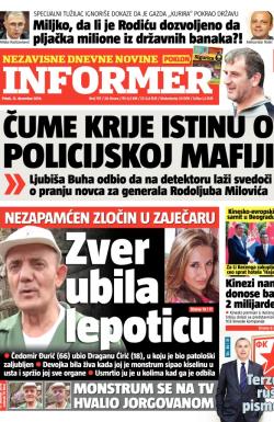 Informer - broj 797, 12. dec 2014.