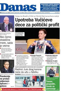 Danas - broj 8227, 8. apr 2020.