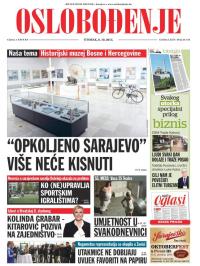 Oslobođenje - broj 24.735, 6. okt 2015.