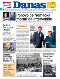 Danas - broj 7016, 14. dec 2016.