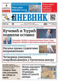 Dnevnik - broj 27977, 29. jan 2025.