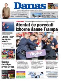 Danas - broj 9660, 15. jul 2024.