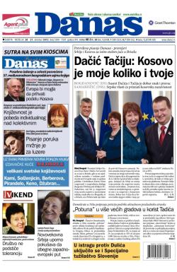Danas - broj 5500-5501, 20. okt 2012.