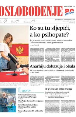 Oslobođenje - broj 27322, 12. jun 2023.