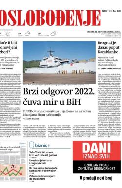 Oslobođenje - broj 27124, 18. okt 2022.