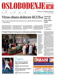 Oslobođenje - broj 26541, 23. nov 2020.