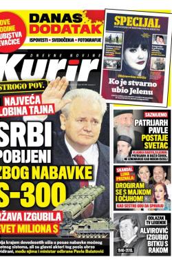 Kurir - broj 1492, 2. apr 2018.