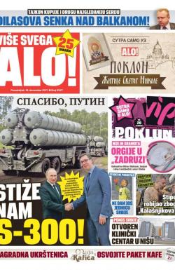 Alo - broj 3527, 18. dec 2017.