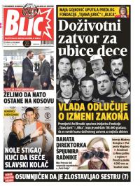 Blic - broj 7457, 16. nov 2017.