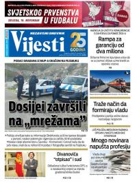 Vijesti - broj 8836, 16. nov 2022.