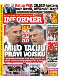 Informer - broj 1624, 26. avg 2017.