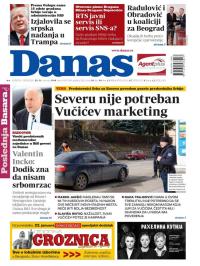Danas - broj 7418-7419, 20. jan 2018.