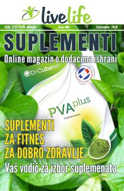 Livelife.news Suplementi - broj 1, 1. sep 2020.