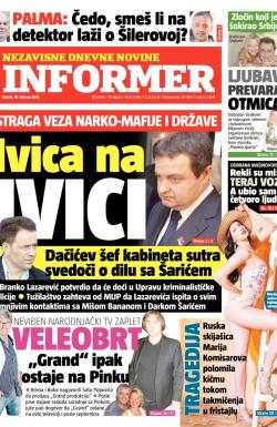 Informer - broj 545, 18. feb 2014.