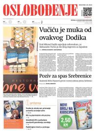 Oslobođenje - broj 27982, 8. avg 2025.