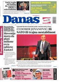 Danas - broj 6501-6502, 18. jul 2015.