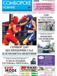 Somborske novine - broj 3317, 19. jan 2018.