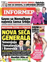 Informer - broj 639, 11. jun 2014.