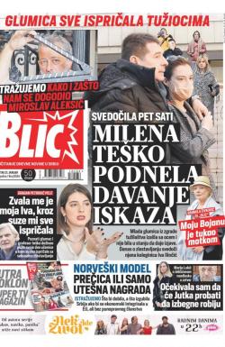 Blic - broj 8584, 21. jan 2021.