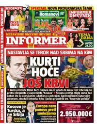 Informer - broj 3482, 26. sep 2023.