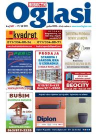 Novosti oglasi - broj 1681, 21. jul 2021.