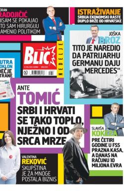 Blic - broj 8353, 31. maj 2020.