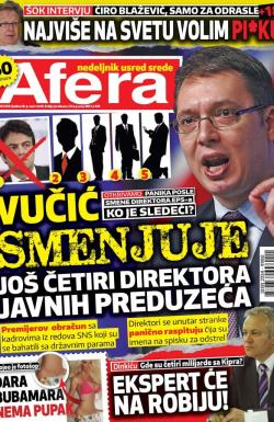 Afera - broj 109, 9. mar 2016.
