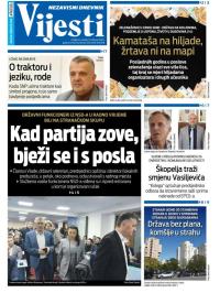 Vijesti - broj 9976, 10. feb 2026.