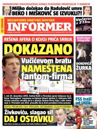 Informer - broj 757, 27. okt 2014.