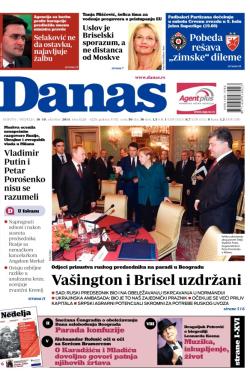 Danas - broj 6228-6229, 18. okt 2014.