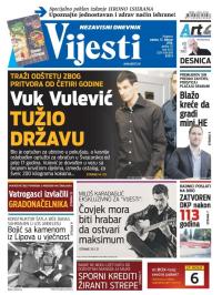 Vijesti - broj 6424, 13. feb 2016.