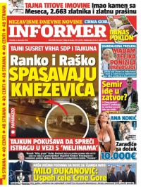 Informer CG - broj 1094, 3. dec 2015.