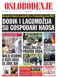 Oslobođenje - broj 24.213, 2. maj 2014.