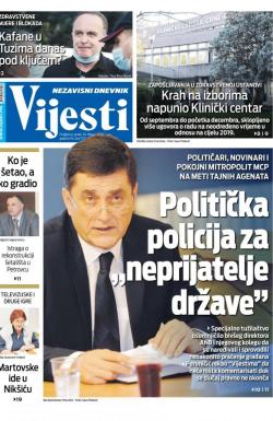 Vijesti - broj 8221, 26. feb 2021.
