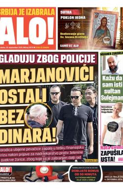 Alo - broj 3070, 10. sep 2016.