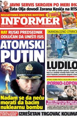 Informer - broj 1100, 10. dec 2015.